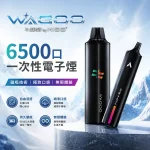 【12種口味】哇酷WAGOO & KIS5聯名6500口拋棄式電子煙