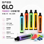 【15種口味】新款思博瑞拋棄式 SP2S GLO 7000口一次性電子煙